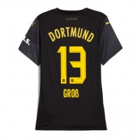 Maglia Calcio Borussia Dortmund Pascal Gross #13 Seconda Divisa Donna 2024-25 Manica Corta